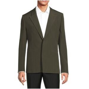 $3,295 NWT Givenchy Military Green Slim Fit Wool Blazer Sport Coat Size 54/44 R
